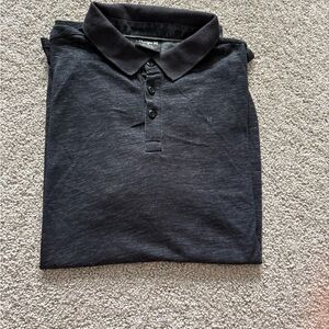 Hurley Black Polo Shirt Soft Cotton Blend